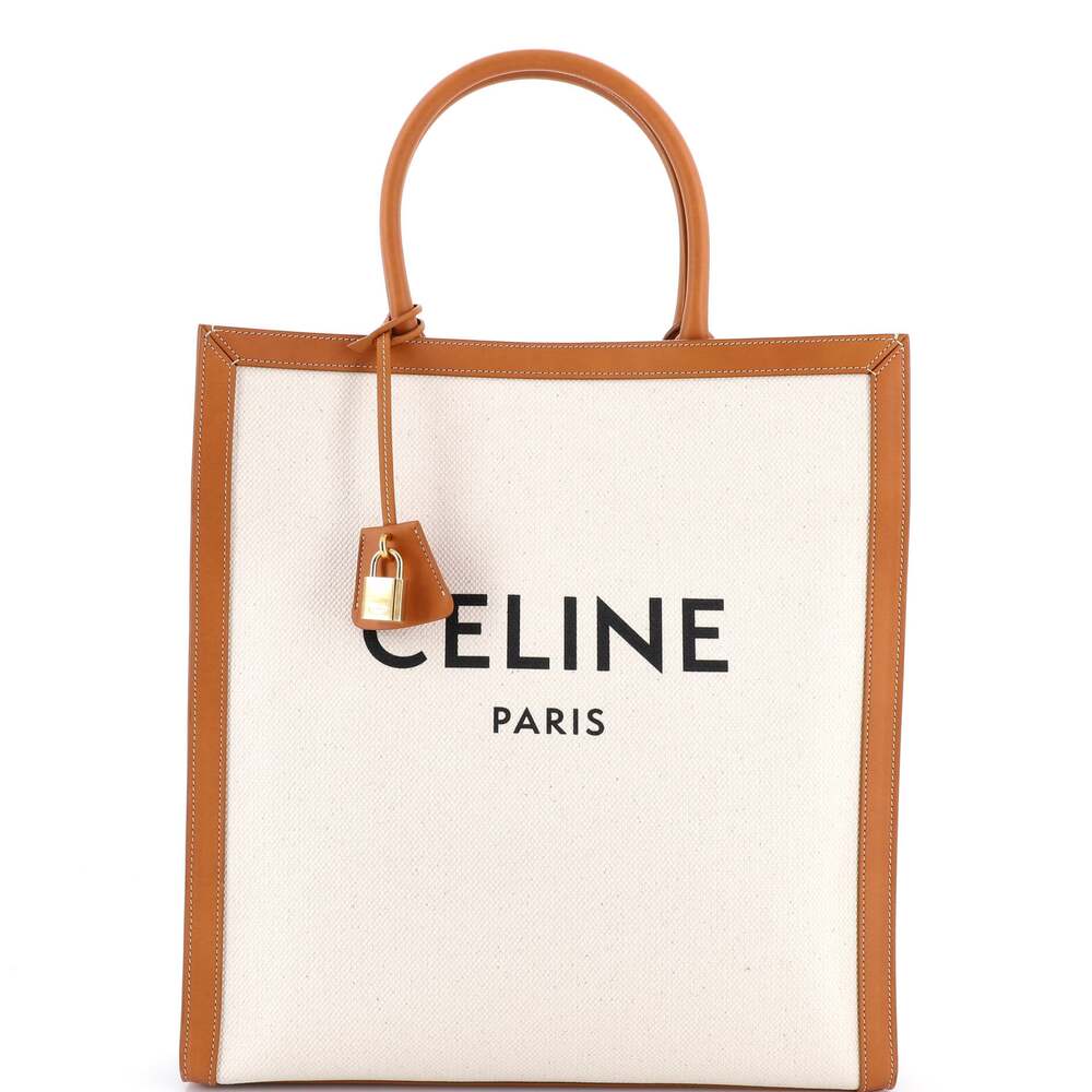 Celine Vertical Cabas Tote Canvas With #202354C12B